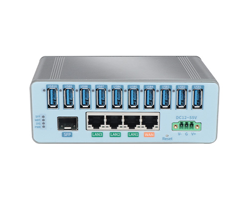 SLK-R680-USBHUB10 10-Ports USB over Ethernet Server